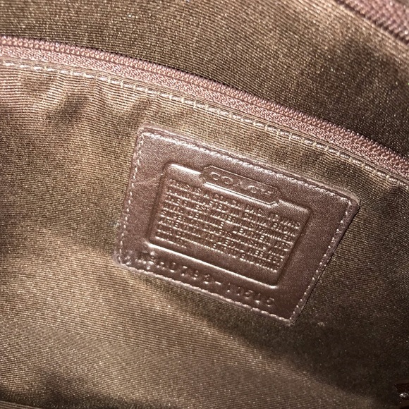 Brown Coach Holiday Bag - Picture 6 of 8